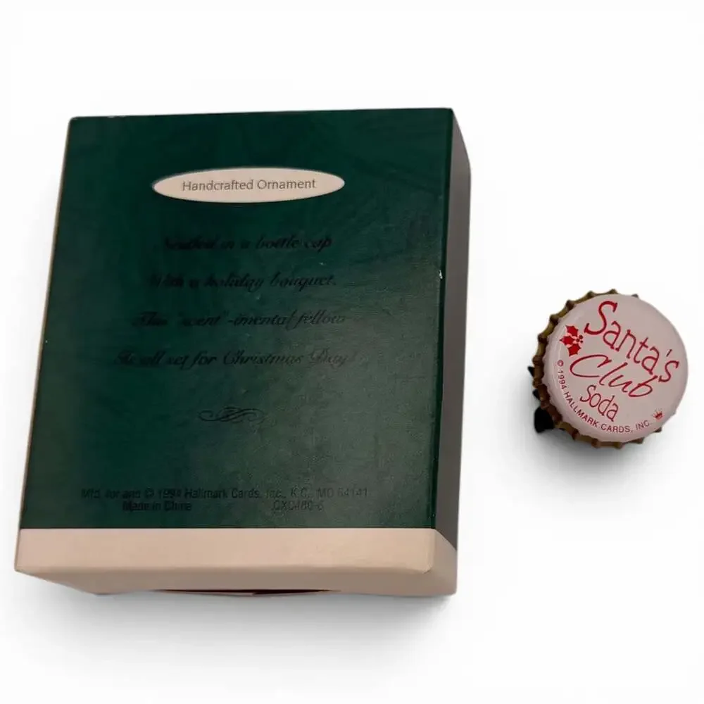 1994 Hallmark Keepsake Ornament Collector Club Sweet Bouquet Miniature Ornament
